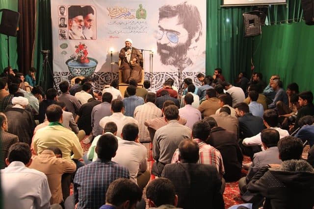 مراسم یادبود شهید سیدمرتضی آوینی