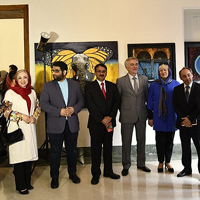 نمایشگاه نقاشی گروهی «شبهقاره هند» در گالری صبا برپا شد