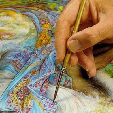 نگارگری های سیدمرتضی حسینیپورشاندیز