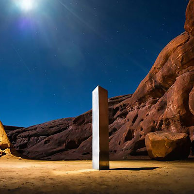 شوخی زمینی با سازههای فلزی فرازمینی!