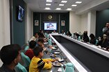 همراهی نوجوانان با بهزاد دانشگر در خیابان الزهرا